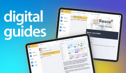 Using digital guides makes internal communication and sales more straightforward