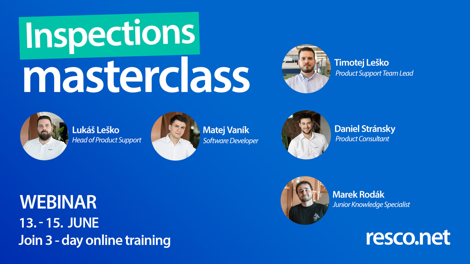 Resco webinar, Inspections, Enhancing questionnaires with Dataverse data