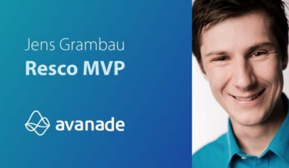 A talk with Resco’s new MVP – Avanade’s Jens Grambau