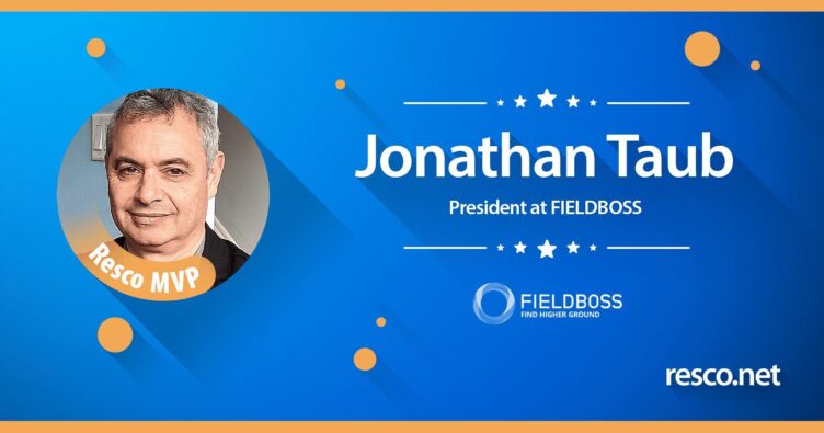 Meet Resco’s new MVP: Jonathan Taub from FIELDBOSS