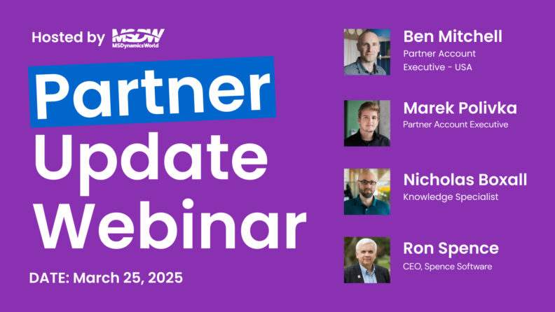 Lineup of the Resco partner update webinar for the spring 2025