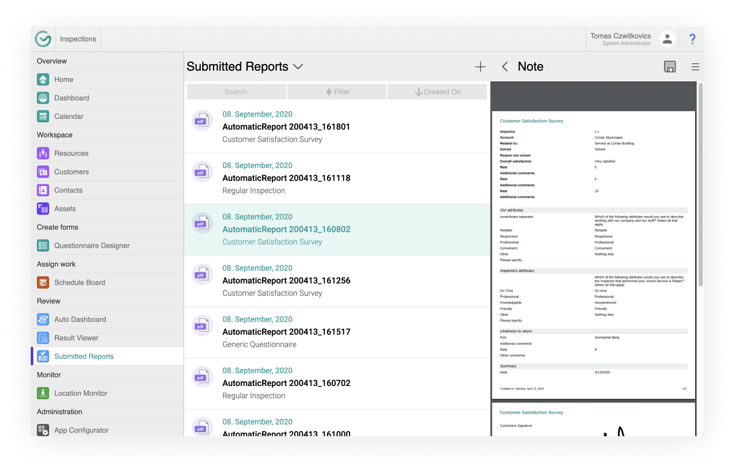 Custom Reports