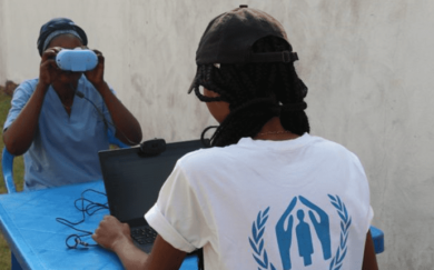 On a mission to Cameroon with the UN Refugee Agency