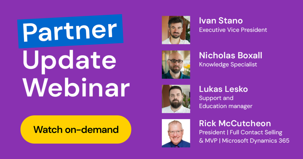Partner webinar 2 with on demand button
