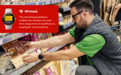 AI-driven digital transformation of retail workflows with Wristask