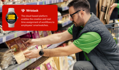 AI-driven digital transformation of retail workflows with Wristask